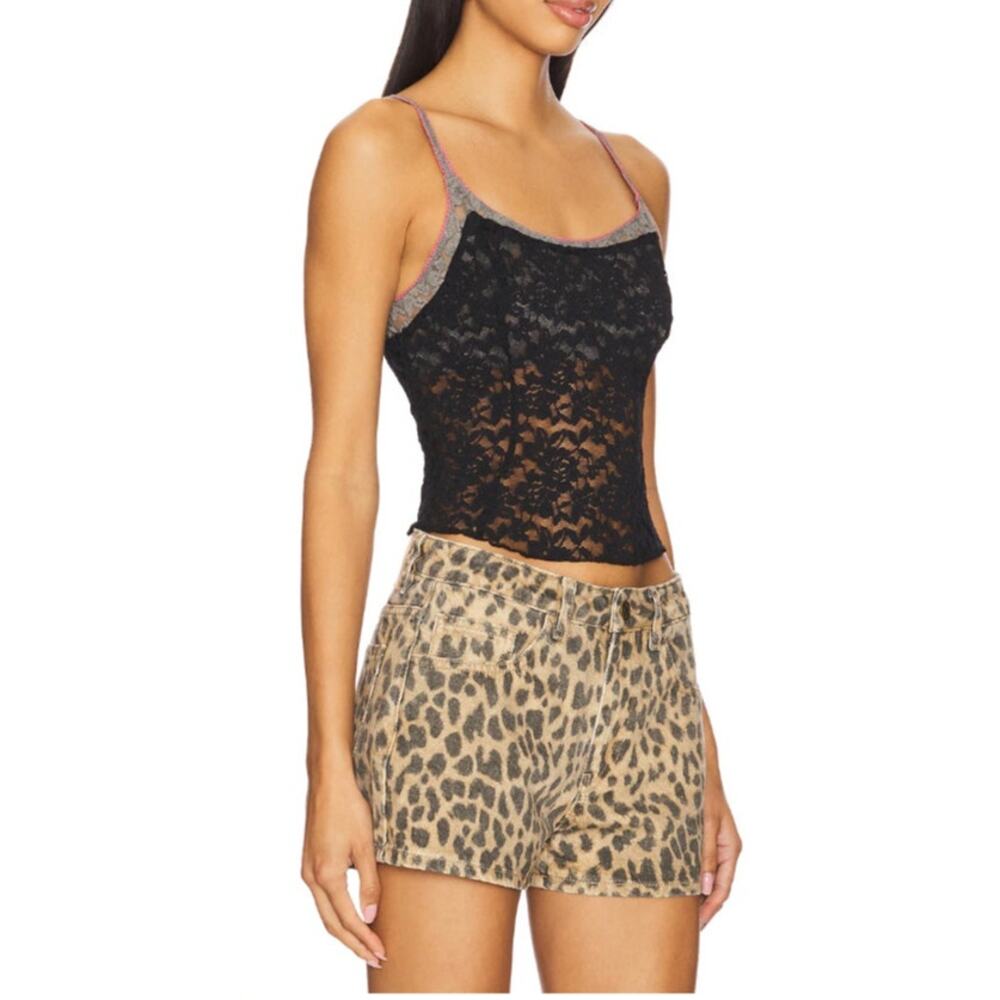 NWT Free People All Day Lace Cami / After Dark / Size Small - Picture 2 of 9